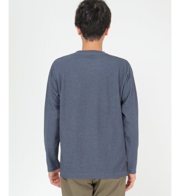 ikka「ライトダンボールダブルフェイスロンT」|Tシャツ・カットソー|