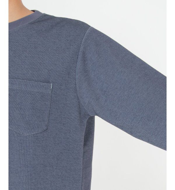 ikka「ライトダンボールダブルフェイスロンT」|Tシャツ・カットソー|