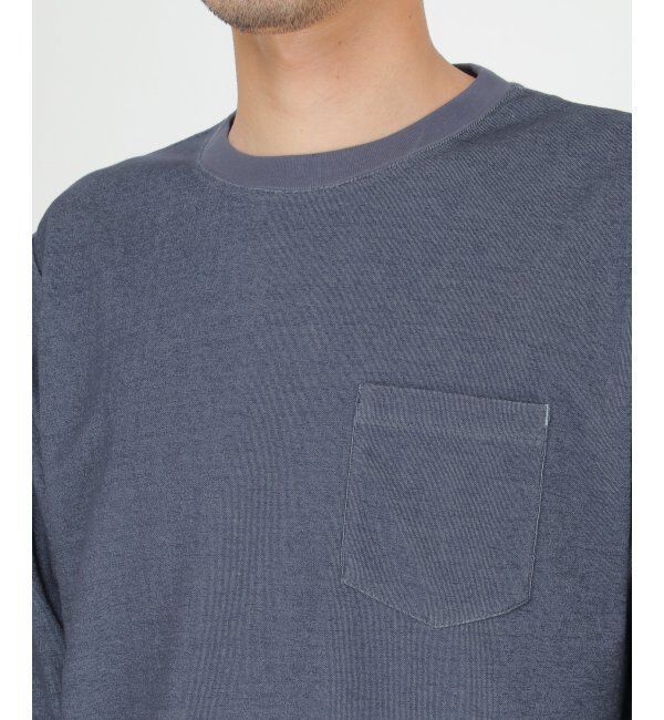 ikka「ライトダンボールダブルフェイスロンT」|Tシャツ・カットソー|