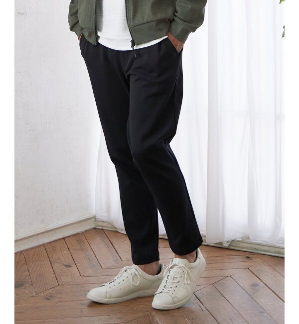 ikka「テックストレッチテーパードパンツ」|その他|