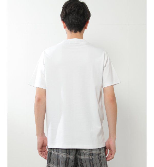 IKKA LOUNGE「ポンチクルーネックジャケットＴシャツ」|Tシャツ・カットソー|