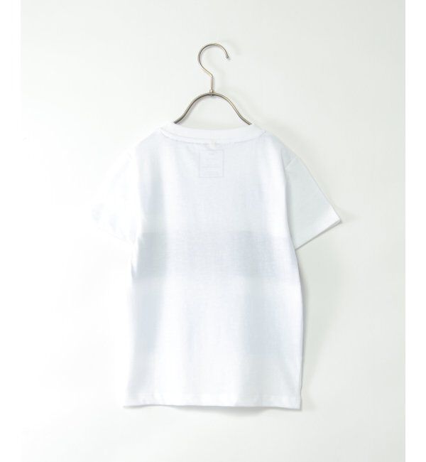 ikka kids「布帛ボーダー切り替えTシャツ（120~160cm）」|Tシャツ・カットソー|