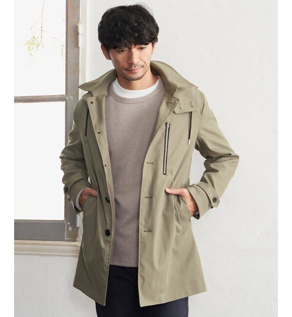 IKKA LOUNGE「2WAYライナー付きステンカラーコート」|その他|