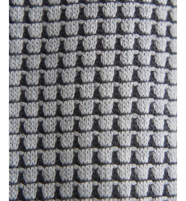 ikka「ビッグワッフルクルーネックプルオーバー」|パーカー|