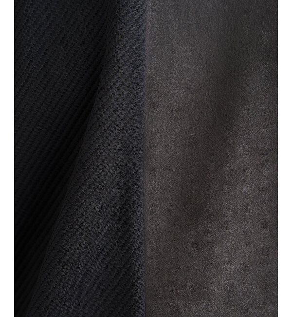 ikka「カツラギジャカード切り替えプルオーバー」|パーカー|