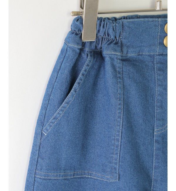ikka kids「バックレースアップデニムベーカーパンツ（120~160cm）」|その他|