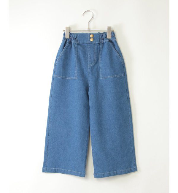 ikka kids「バックレースアップデニムベーカーパンツ（120~160cm）」|その他|