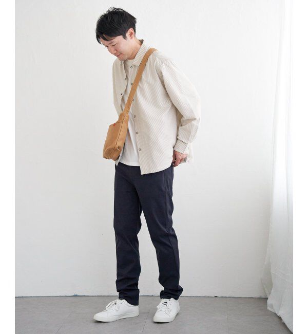 ikka「イージケアサッカースナップシャウター」|ブルゾン・スタジャン|