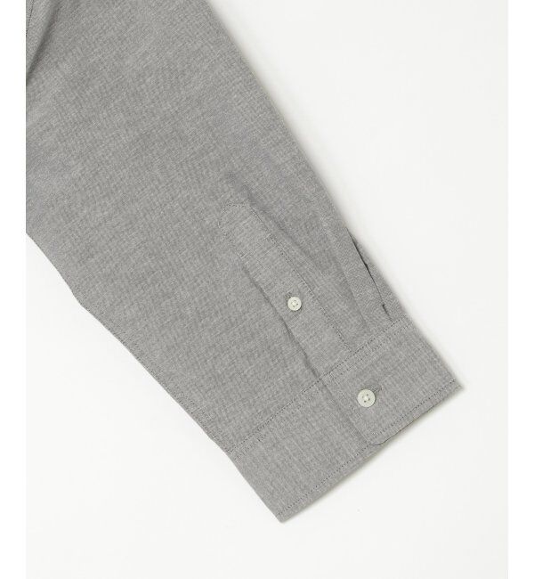 ikka「7分袖オックスブロックスチェック切り替えシャツ」|シャツ・ブラウス|