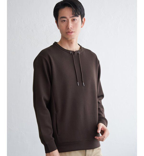 ikka「GOKU楽鹿の子ダンボールルーイプルオーバー」|パーカー|