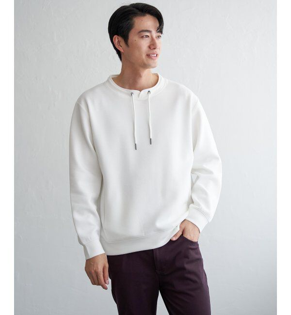 ikka「GOKU楽鹿の子ダンボールルーイプルオーバー」|パーカー|