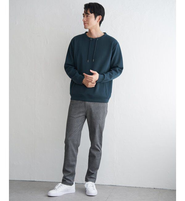 ikka「GOKU楽鹿の子ダンボールルーイプルオーバー」|パーカー|