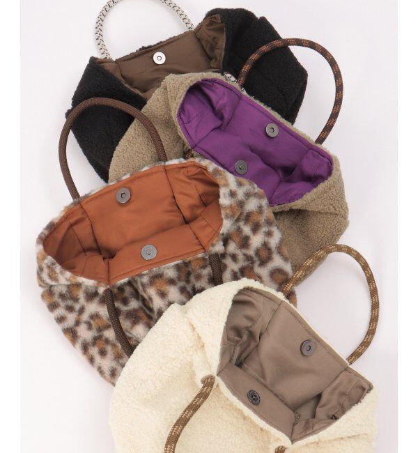 ikka「ボアロゴ入りミニトートバッグ」|その他|