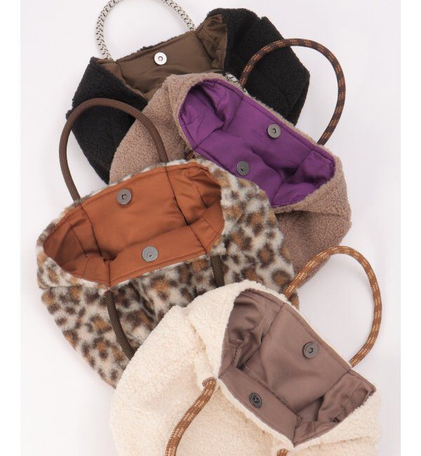 ikka「ボアロゴ入りミニトートバッグ」|その他|