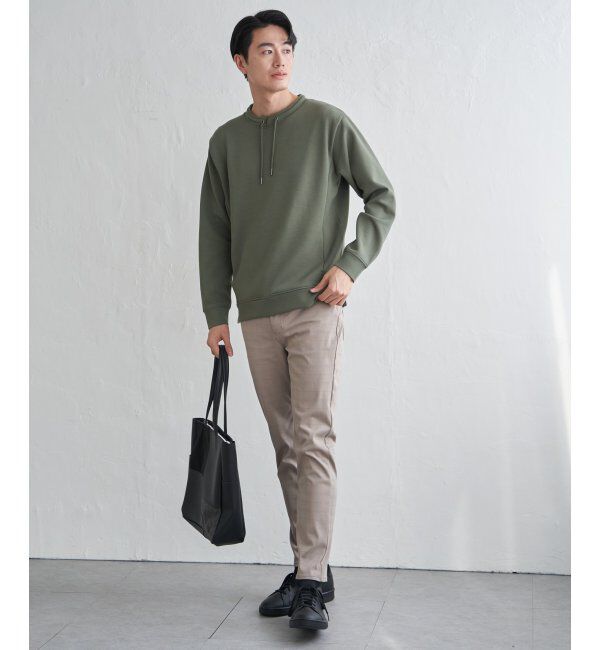 ikka「GOKU楽リップルダンボールルーイカラー」|パーカー|