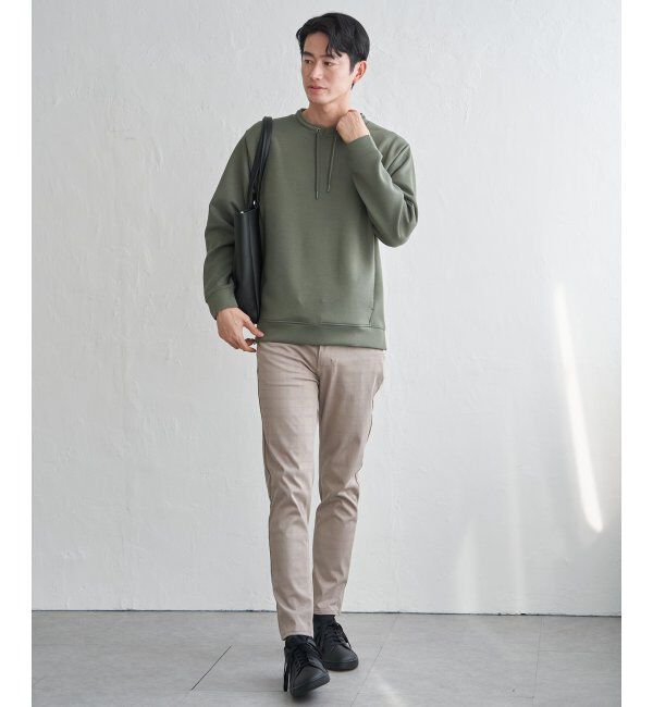 ikka「GOKU楽リップルダンボールルーイカラー」|パーカー|