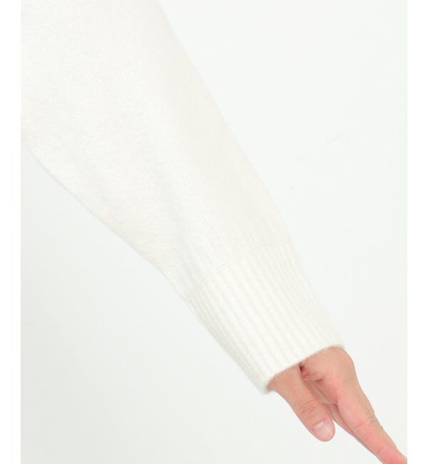 Lbc with Life「【洗える】アンゴラ混クルーニット」|カーディガン|