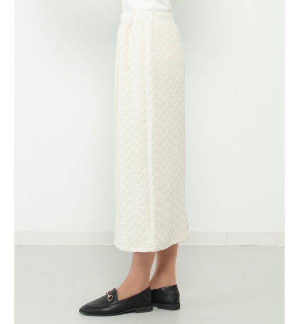 Lbc with Life「キルトIラインスカート」|スカート|