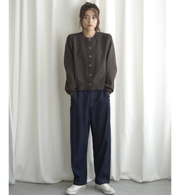 Lbc with Life「スナップボタンカーディガン」|カーディガン|