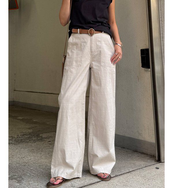 Lbc with Life「コットンシャンブレーベーカーパンツ」|その他|