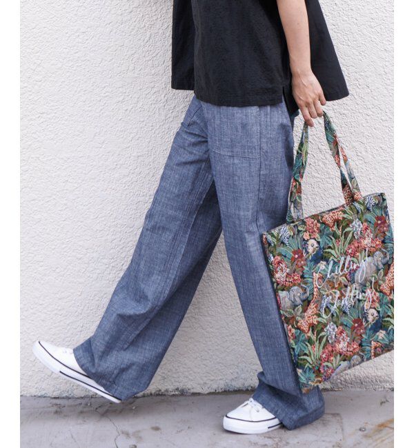 Lbc with Life「コットンシャンブレーベーカーパンツ」|その他|