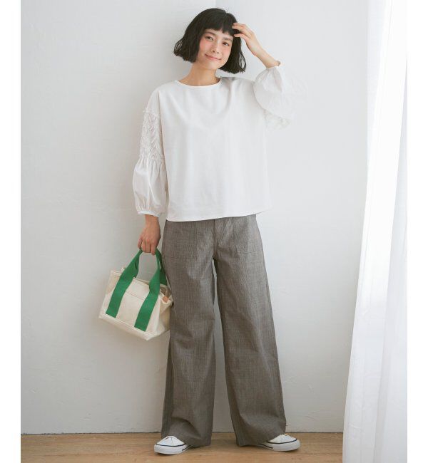 Lbc with Life「コットンシャンブレーベーカーパンツ」|その他|