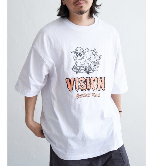 VENCE share style「VISION STREET WEAR ヴィジョンストリートウェア モンスタースケーターオーバーTシャツ」|Tシャツ・カットソー|