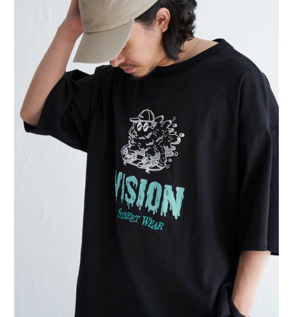VENCE share style「VISION STREET WEAR ヴィジョンストリートウェア モンスタースケーターオーバーTシャツ」|Tシャツ・カットソー|