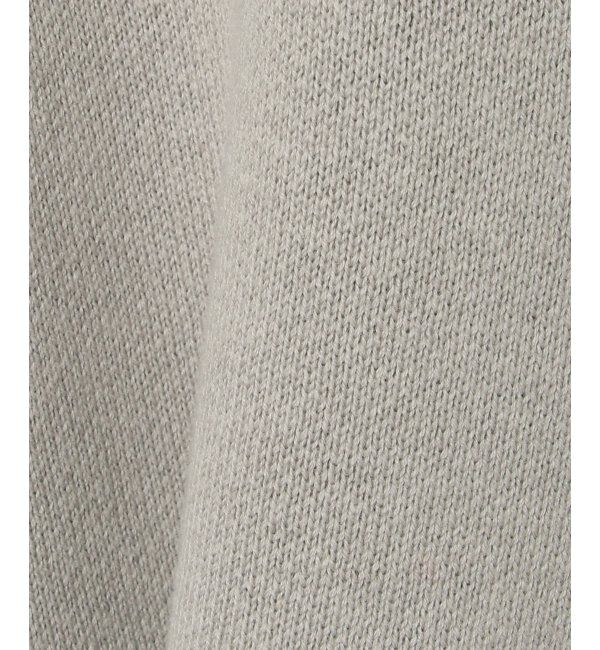 VENCE share style「綿アクリルジャガードロゴプルオーバー」|ニット・セーター|