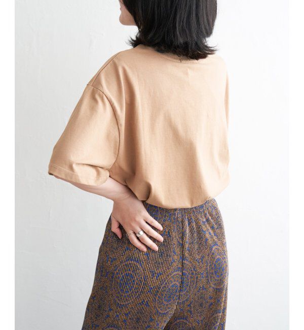 VENCE share style「【接触冷感】USAコットンロゴプリントTシャツ」|Tシャツ・カットソー|