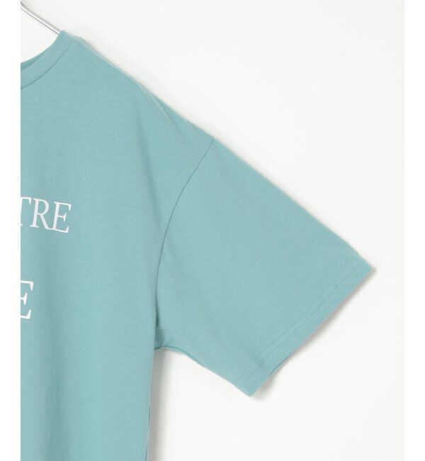 VENCE share style「【接触冷感】USAコットンロゴプリントTシャツ」|Tシャツ・カットソー|