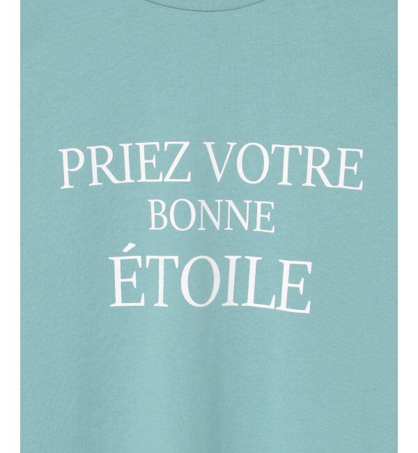 VENCE share style「【接触冷感】USAコットンロゴプリントTシャツ」|Tシャツ・カットソー|