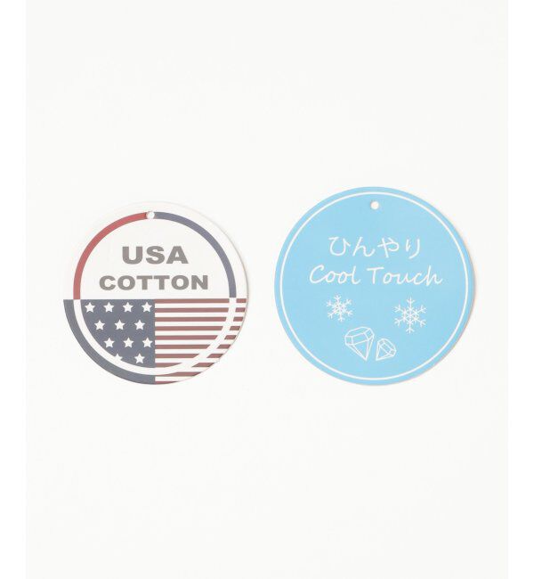 VENCE share style「【接触冷感】USAコットンロゴプリントTシャツ」|Tシャツ・カットソー|