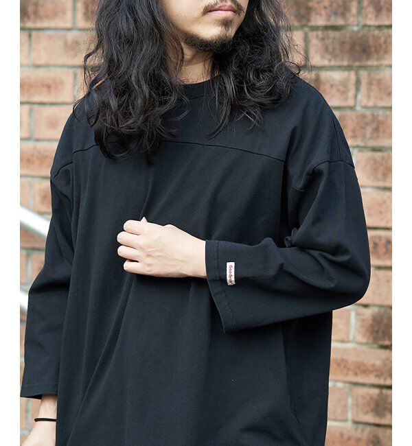 VENCE share style「Goodwear グッドウェア 七分袖フットボールTシャツ」|Tシャツ・カットソー|