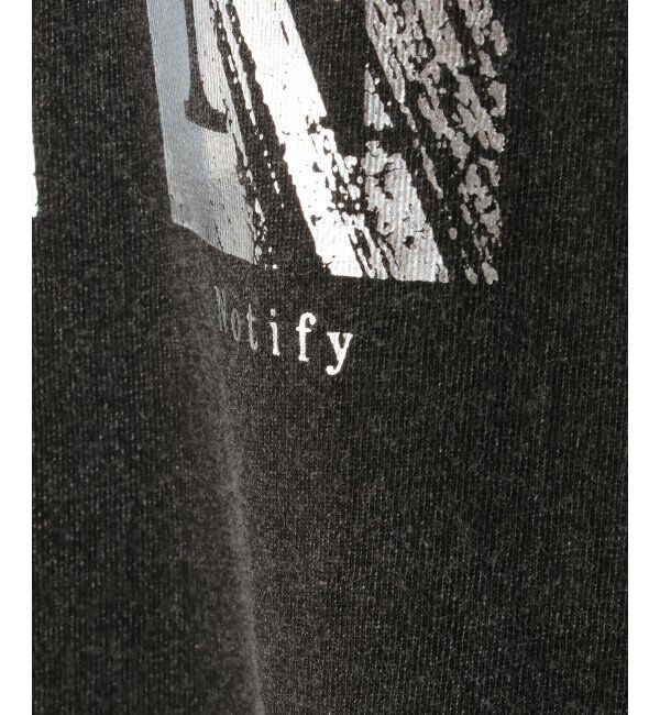 VENCE share style「スノーウォッシュ加工箔プリントTシャツ」|Tシャツ・カットソー|