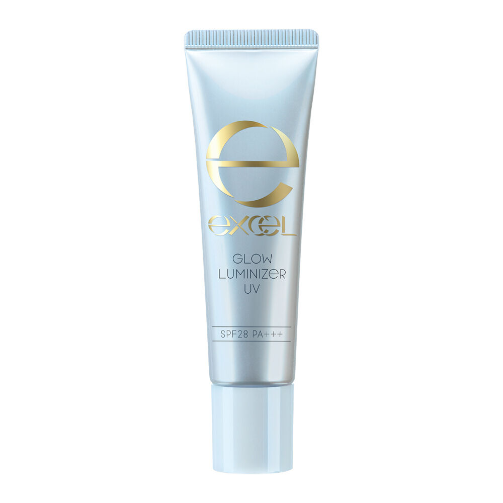 エクセル「エクセル グロウルミナイザーUV　 GL03 ブルーグロウ ティアローズの香り (35g)」|化粧下地|その他