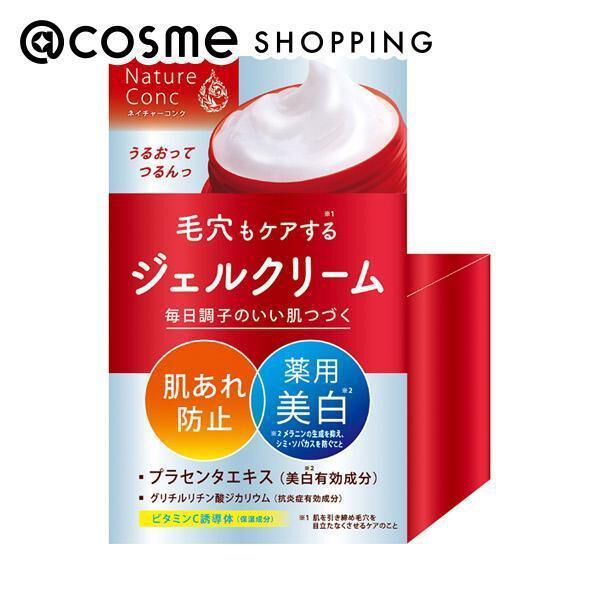  「ナリスアップ ネイチャーコンク 薬用 クリアモイスト ジェルクリーム (100g)」|美容液・オイル・クリーム|その他