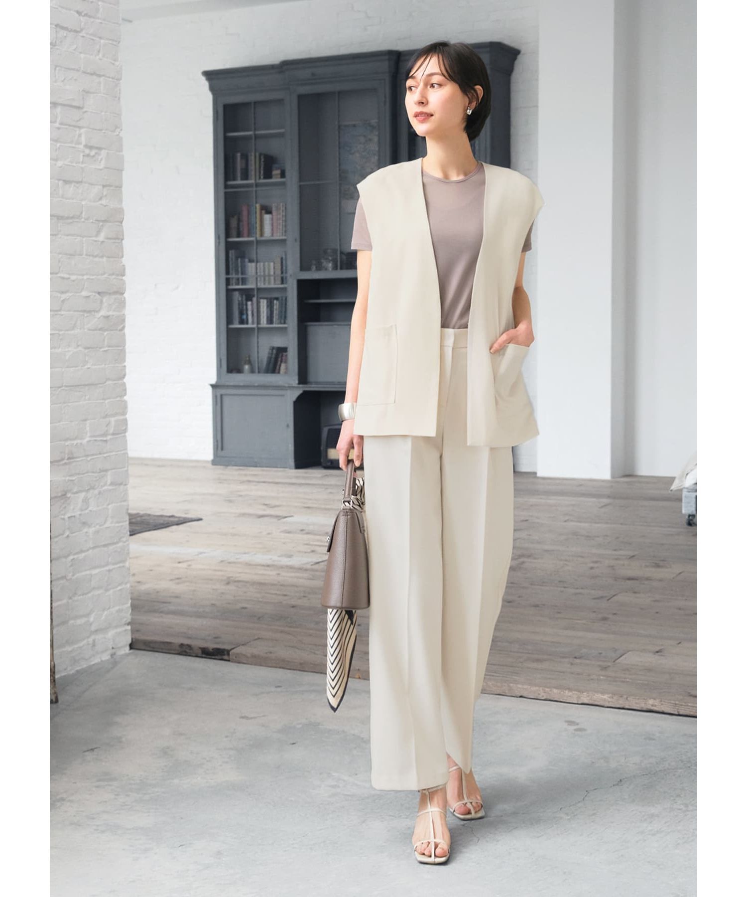 STYLE DELI「シアーインナー半袖トップス」|Tシャツ・カットソー|