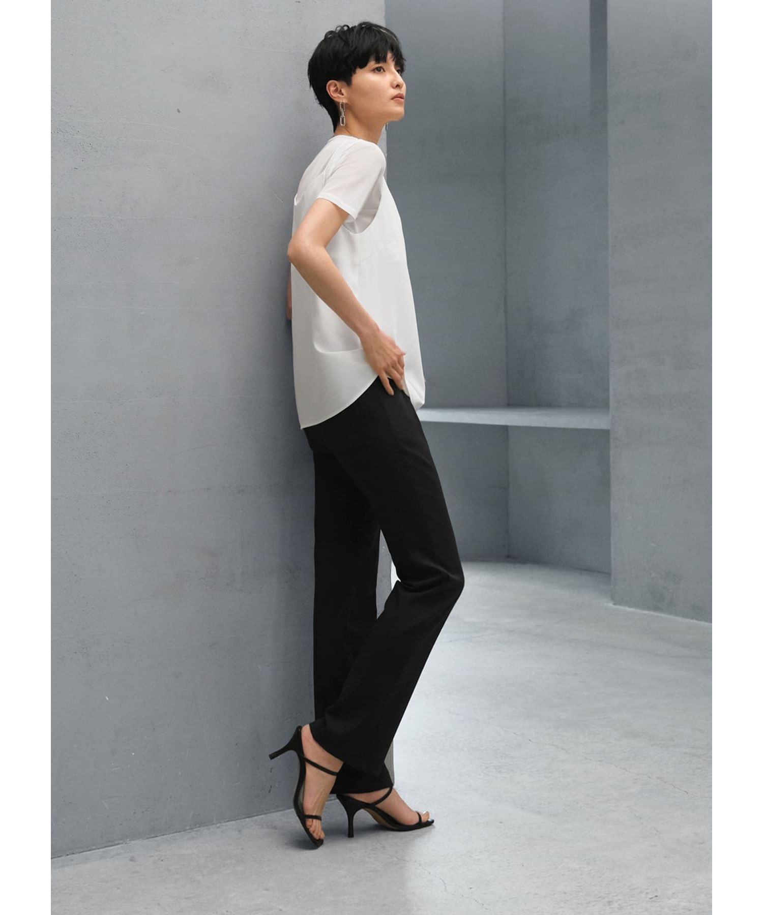 STYLE DELI「シアーインナー半袖トップス」|Tシャツ・カットソー|