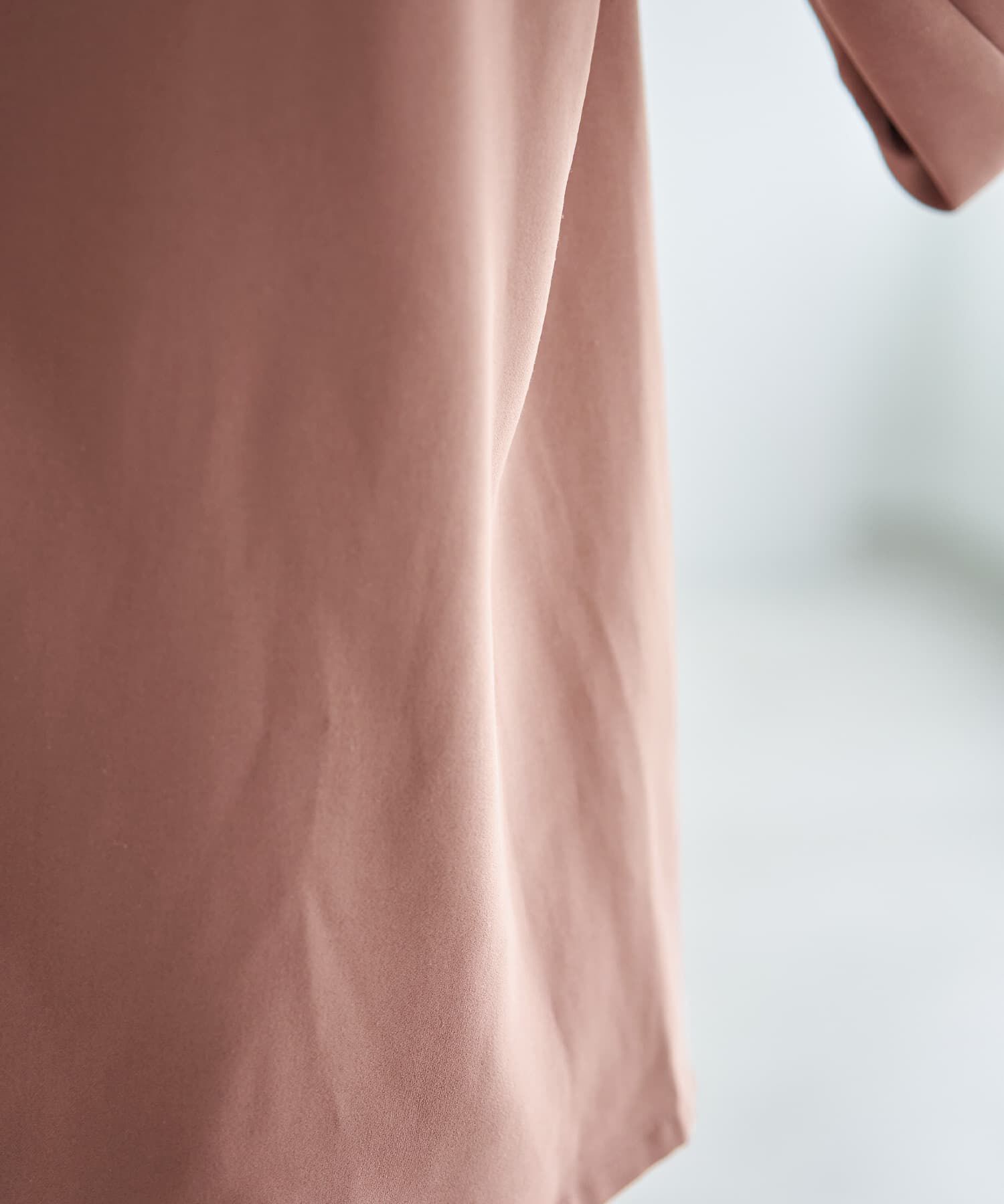 STYLE DELI「外せるパール付きチュニックブラウス」|シャツ・ブラウス|