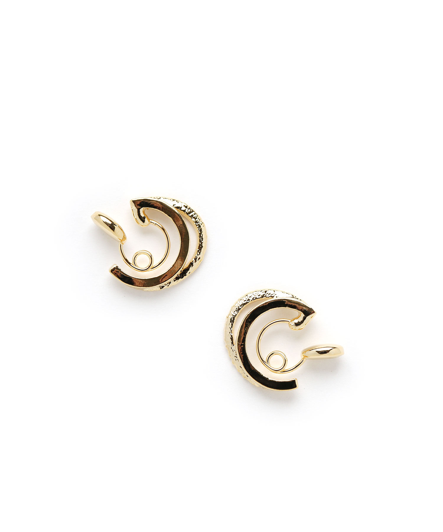 colleca la「miniループフィット・2連フープイヤリング」|イヤリング|