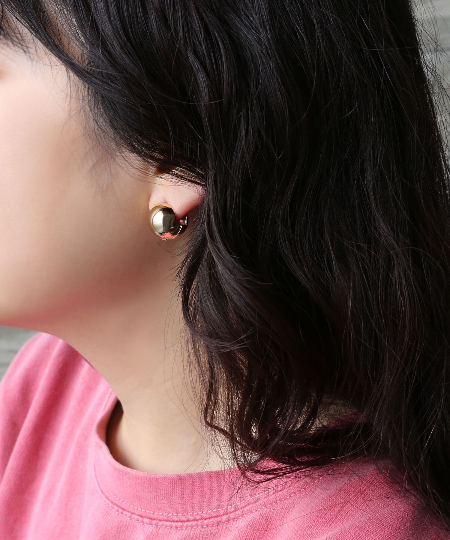 colleca la「ワンタッチ メタルボールピアス」|ピアス|