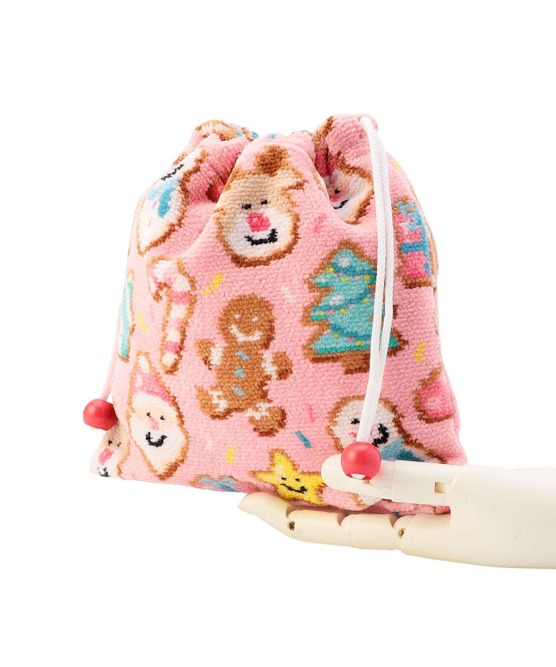 LOVERARY BY FEILER「クリスマスクッキーズ　巾着　L/CMC-257153」|ポーチ|