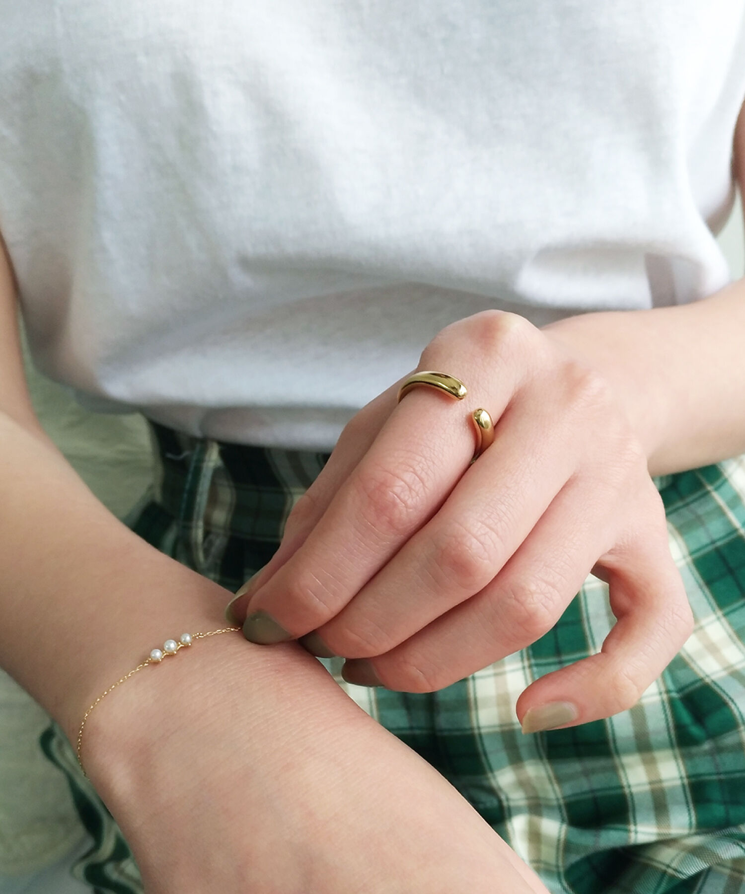  「silver925 スモール オープンリング (ニッケルフリー)」|リング|