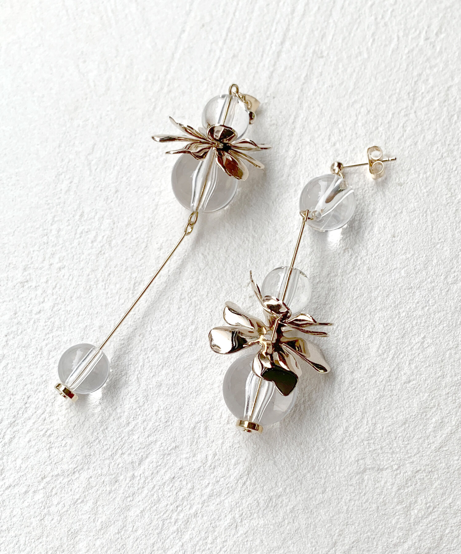 Phoebe+「【amplis】ellenaピアス　ゴールド」|ピアス|