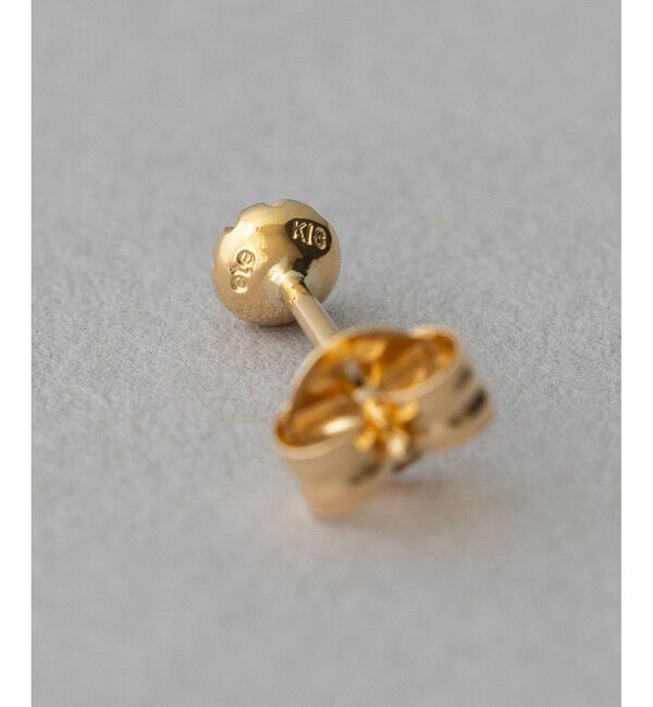 ete「K18YG フルール ピアス（誕生石 5・7・9月）」|ピアス|