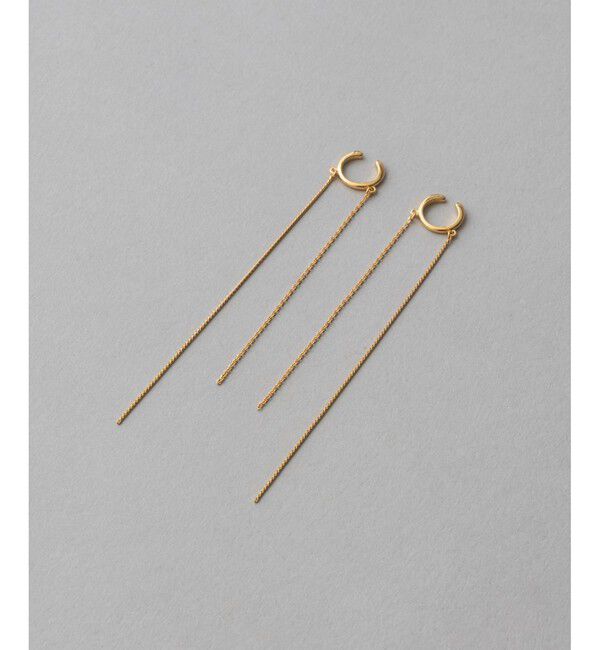 ete「エレガントチェーン リバーシブルイヤリング」|イヤリング|