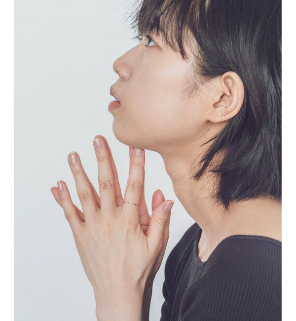 Jouete「K10YG チェーン リング」|リング|