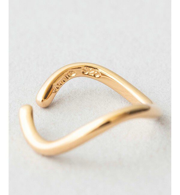 Jouete「ジルコニア&times;パール チュージング イヤーカフス」|イヤーカフ|