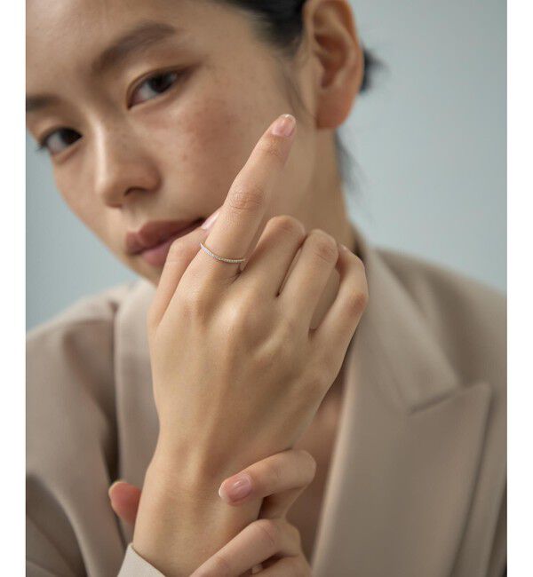 Jouete「[レイヤー] K10YG リング ダイヤモンド」|リング|